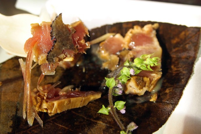 A must try for fans of the coveted fatty tuna belly