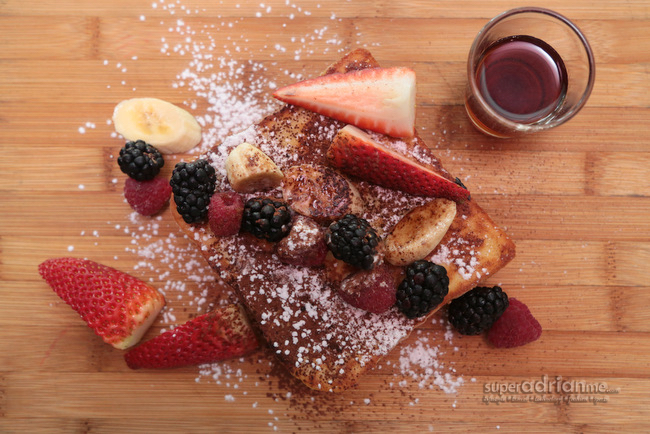 The Sleeping Rhino - French Toast Salpicon Fruits