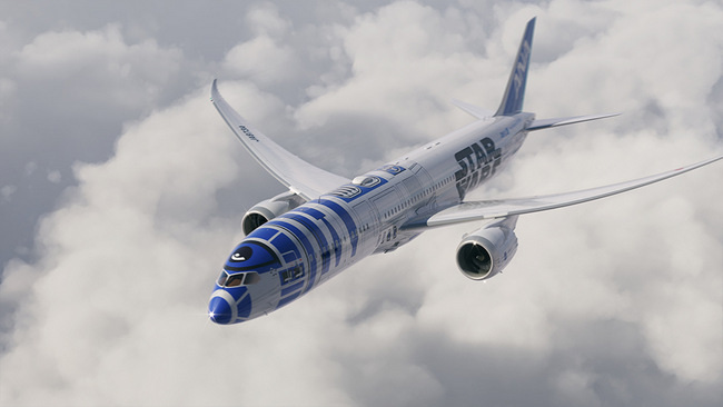 ANA Star Wars Themed Jet