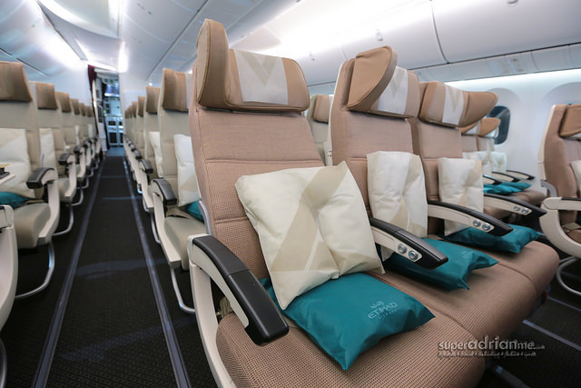 Etihad Airways Economy Smart Seats | SUPERADRIANME.com Etihad Airways Economy Smart Seats