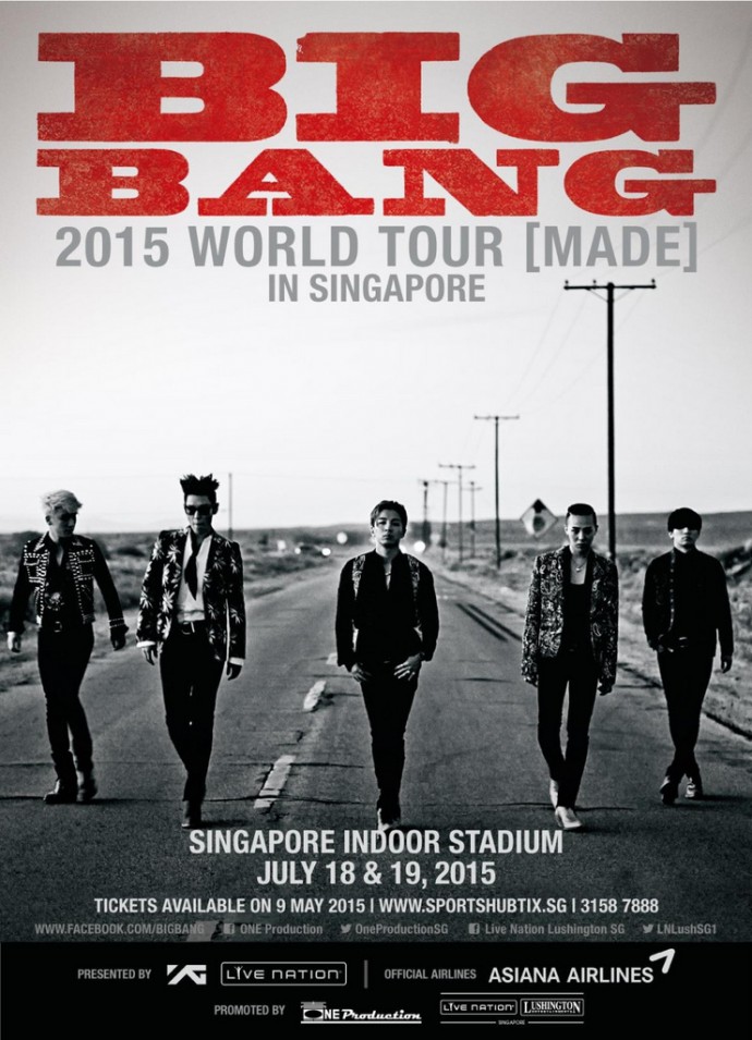 BIGBANG 2015 World Tour (MADE) Poster