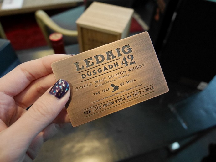 Leidag 42 Year Old Single Malt Scotch TOBERMORY 3 | SUPERADRIANME.com Leidag 42 Year Old Single Malt Scotch TOBERMORY 1