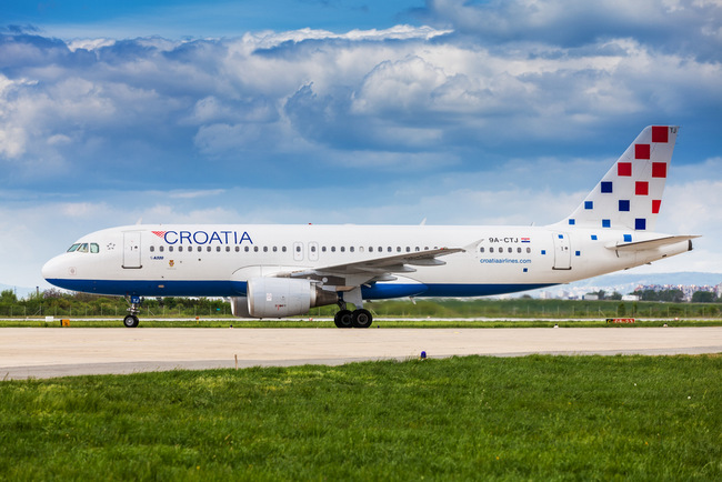 shutterstock_Croatia Airlines