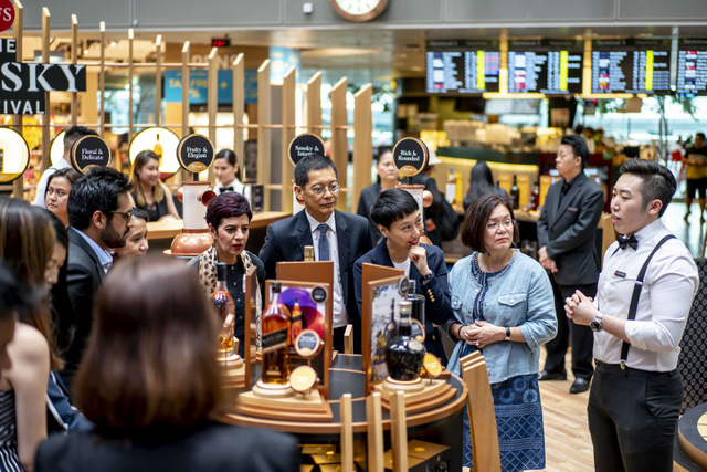 Learn more about the whiskies available at The Whisky Festival at Changi Airport (DFS photo)