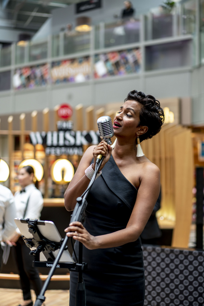 Live Jazz Performances at The Whisky Festival Pop Up Bar in Changi Airport Terminal 3 (DFS photo)