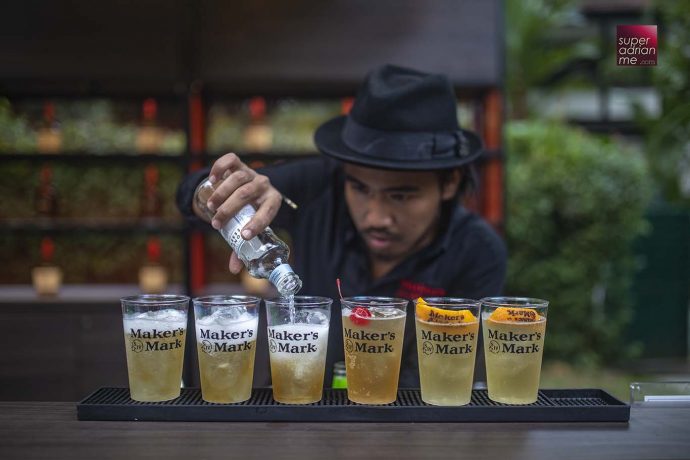 Enjoy Bourbon cocktails at the Maker's Mark Pop Up Bar at Scotts 27 from 3 to 6 July 2019