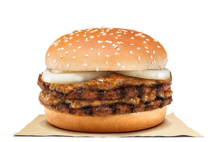The return of the Rendang Burger (Burger King)