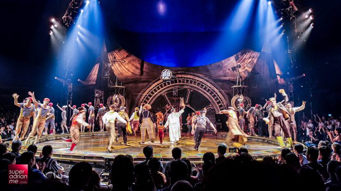 KURIOS Cirque Du Soleil singapore price review mbs marina bay sands