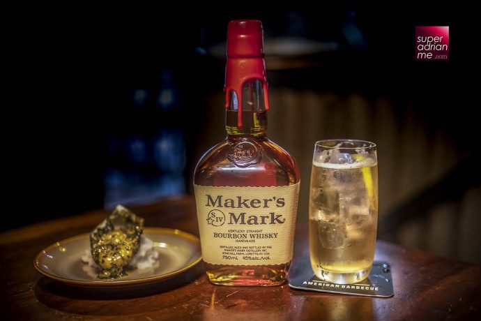 Maker's Craft Highball paired with Oysters Rockefeller