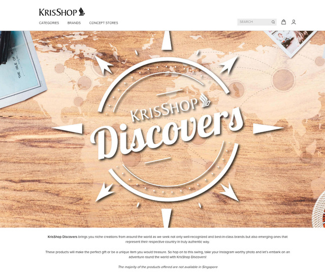 Screen grab of KrisShop Discovers from KrisShop.com | SUPERADRIANME.com Screen grab of KrisShop Discovers from KrisShop.com