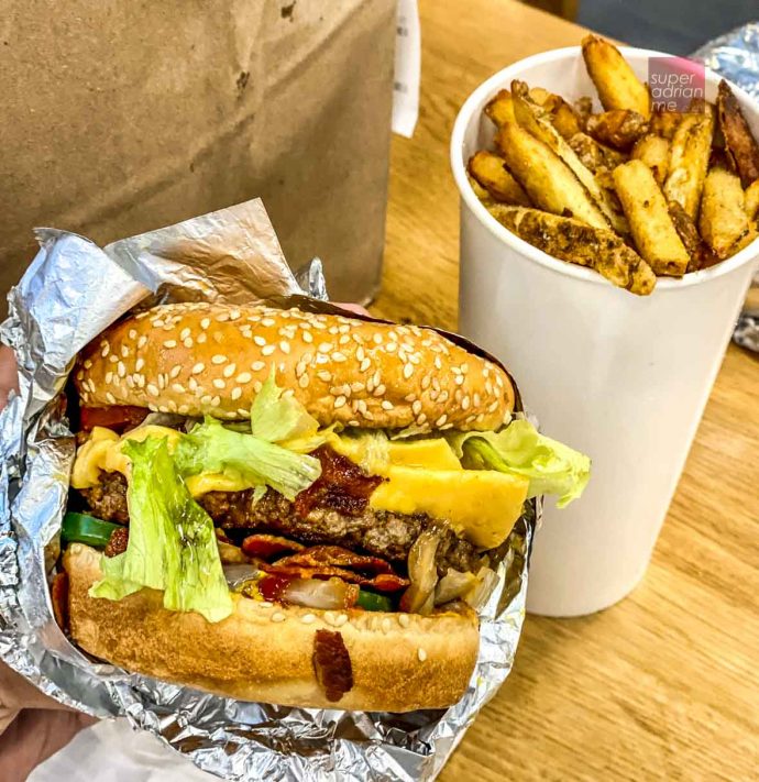 FIVE GUYS BURGER AND FRIES