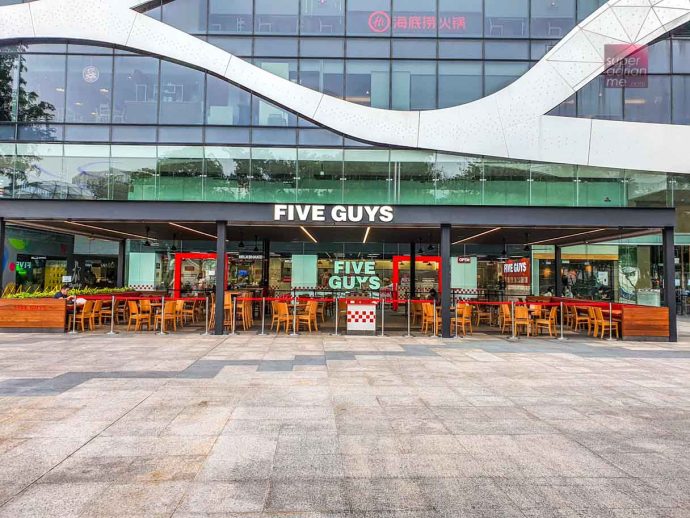 Five Guys at Plaza Singapura