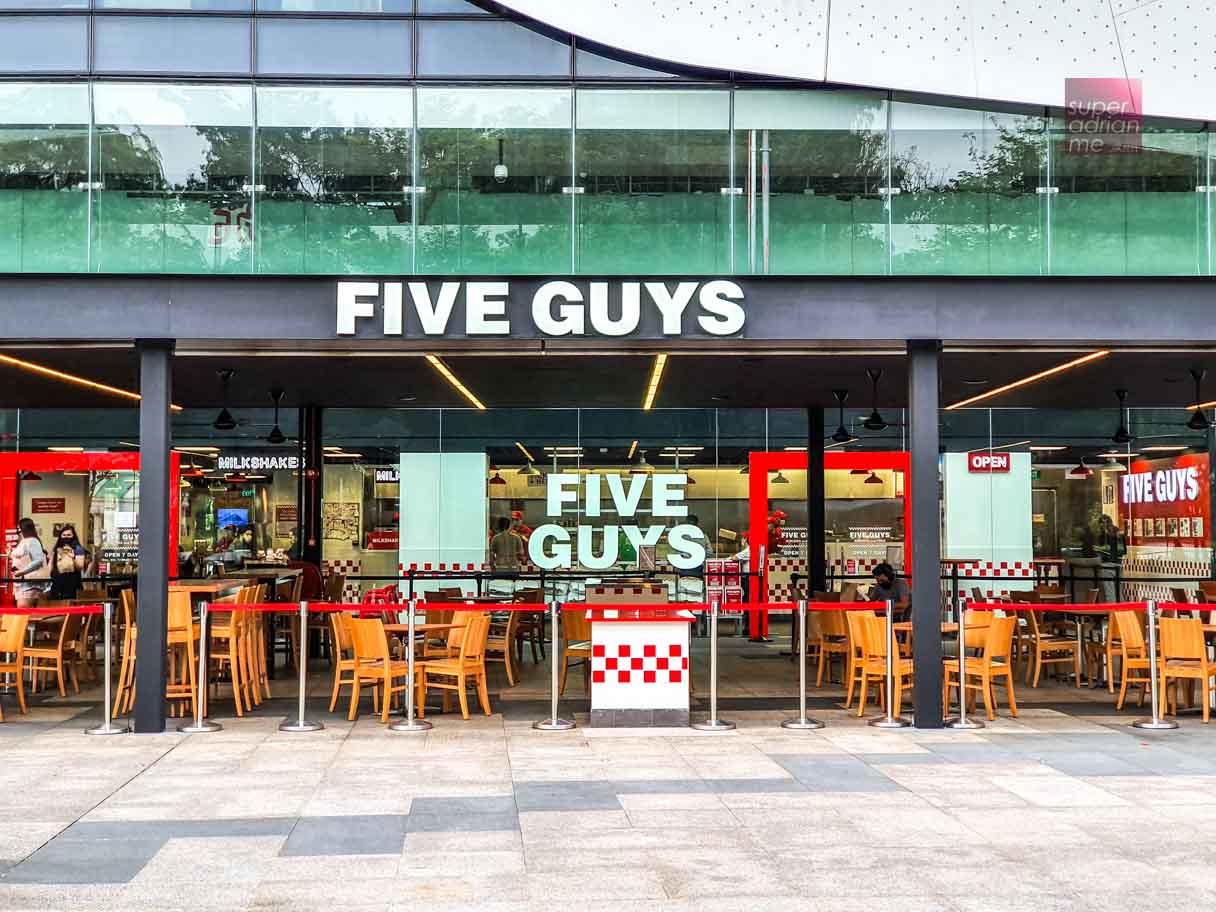 Five Guys at Plaza Singapura