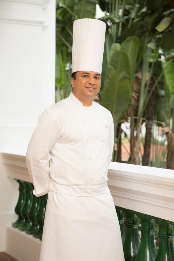 Chef Kuldeep Negi (Raffles Hotel Singapore photo)