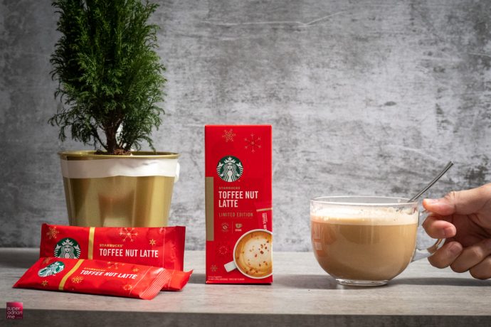 Starbucks at home toffee nut latte review price singapore best christmas collection