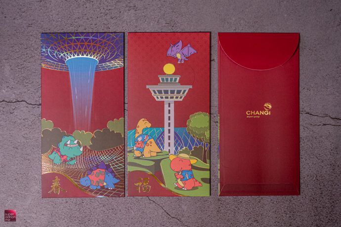 Changi Airport Group Singapore Ang Bao Red Packet Designs CNY Chinese new year 2021 ox cow best pouch bag Singapore Ang Bao Red Packet Designs CNY Chinese new year 2021 ox cow best pouch bag