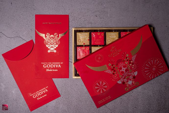GODIVA Singapore Ang Bao Red Packet Designs CNY Chinese new year 2021 ox cow best pouch bag Singapore Ang Bao Red Packet Designs CNY Chinese new year 2021 ox cow best pouch bag