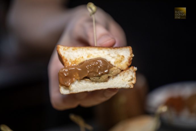 Nutmegg & Clove -5499 | SUPERADRIANME.com Foie Gras Sando