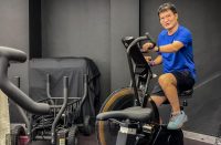 Adrian Eugene Seet Working Out at TFX Pacific Plaza