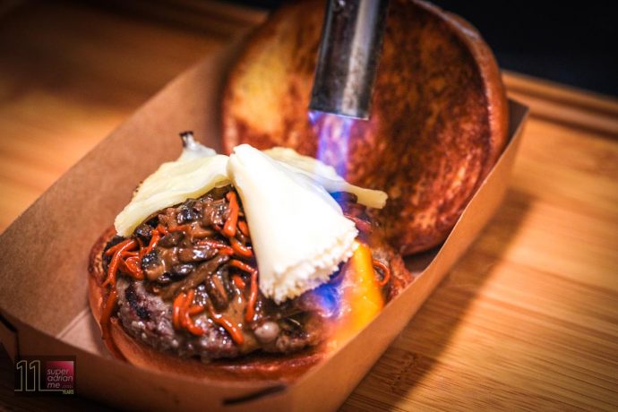 Wildfire Burgers - Forest Mushroom Cheeseburger available from 19 March to end April 2021 | SUPERADRIANME.com Wildfire Burgers - Forest Mushroom Cheeseburger available from 19 March to end April 2021