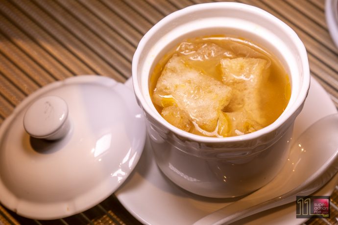 DINE - Peppermint - Peranakan Fare - Fish Maw Soup