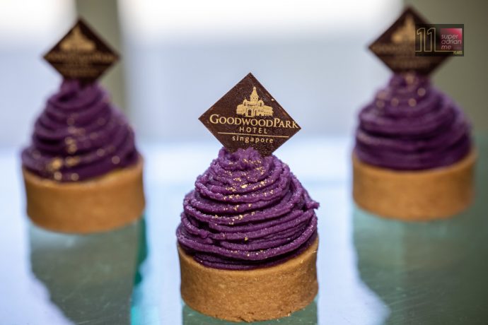 Goodwood Park Hotel Durian desserts 2021 -6384 | SUPERADRIANME.com D24 & Sweet Potato in Chestnut Tartlets (S nett for 6 pieces or S++ for 2 pieces / S.86++ for 6 pieces dine in)