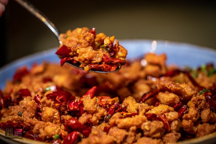 "Chong Qing" Diced Chicken with Dried Chilli