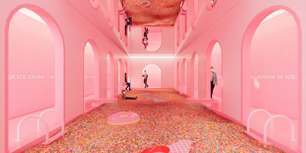Artist rendering of the Sprinkle Pool at the upcoming Museum of Ice Cream Singapore (Museum of Ice Cream photo)