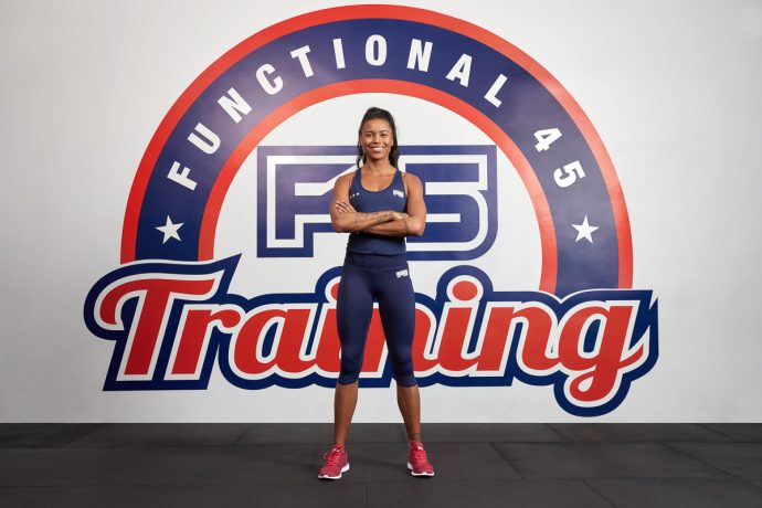 F45 Morgan Mitchell - | SUPERADRIANME.com Morgan Mitchell (F45 photo)