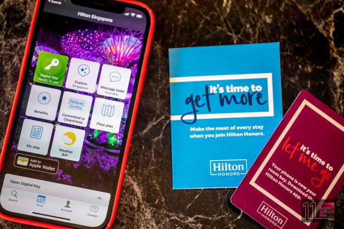 Hilton Key Card and Mobile Key Card
