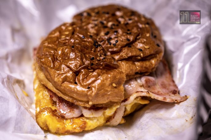 CARNE Bacon, Egg & Cheese Sandwich 