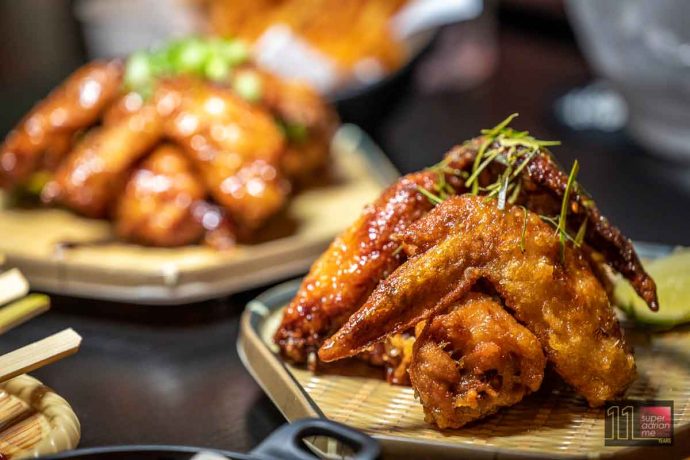 Chicken Wings and Booze at Gudsht at Cineleisure