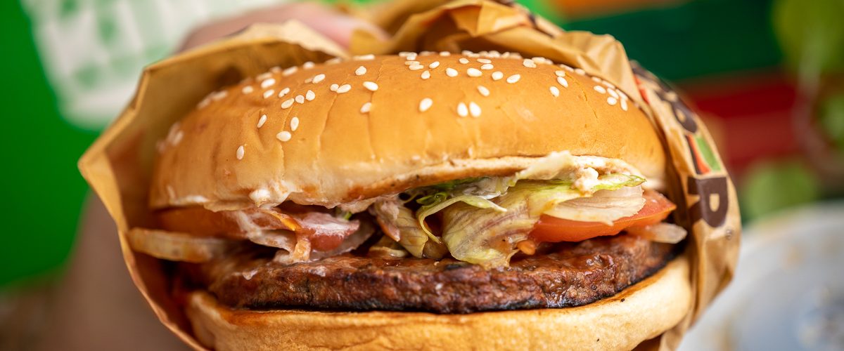 BURGER KING Plant Based WHOPPER Using The Vegetarian Butcher patties