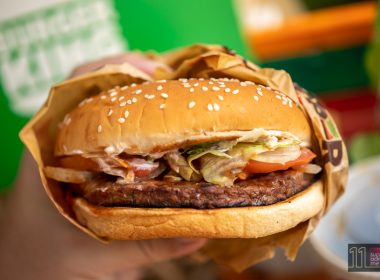 BURGER KING Plant Based WHOPPER Using The Vegetarian Butcher patties