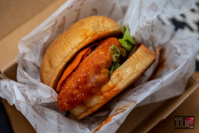 Korean Fried Chicken Sando Burgers by COOP