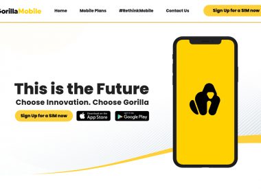 Gorilla Mobile website