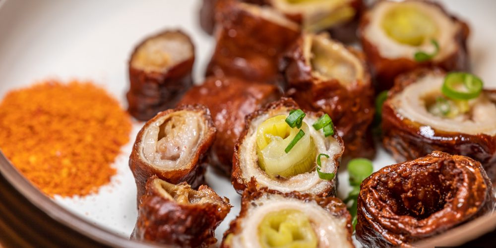 Fried Pig Intestines at Sichuan Alley