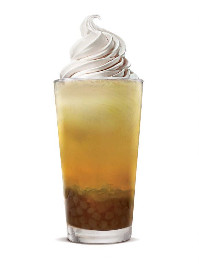 Burger King - Brown Sugar BBT Green Tea Float