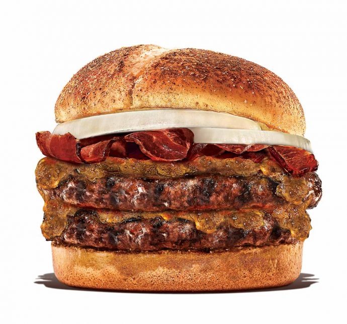 Burger King Double Ultimate Rendang Angus Beef Burger