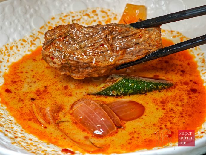 Crystal Jade Group - National Day 2026 Dishes -194305 | SUPERADRIANME.com Australian Wagyu Beef Brisket in Pineapple Nanyang Curry from Crystal Jade Pavilion at VivoCity